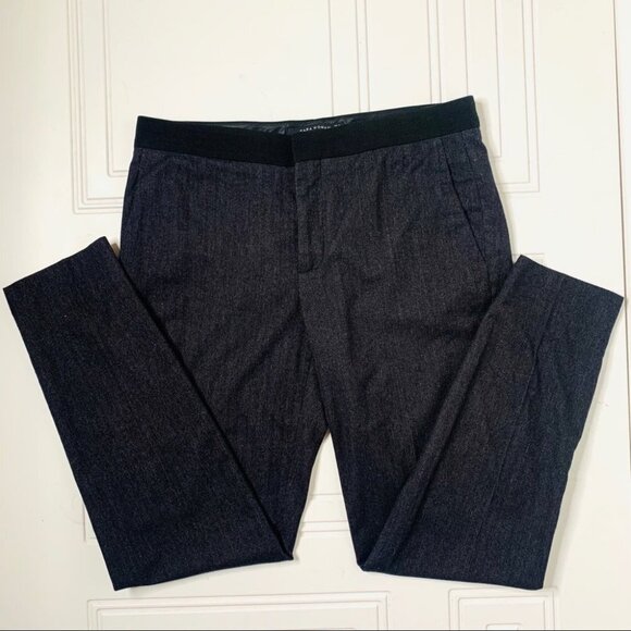 ZARA BLACK PANTS STRAIGHT LEG WOMEN TROUSER SIZE MEDIUM - Picture 5 of 9